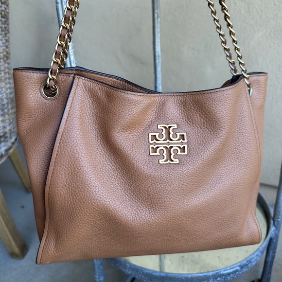 Tory Burch Britten Triple Compartment Tote/Shoulder Bag - Picture 1 of 14